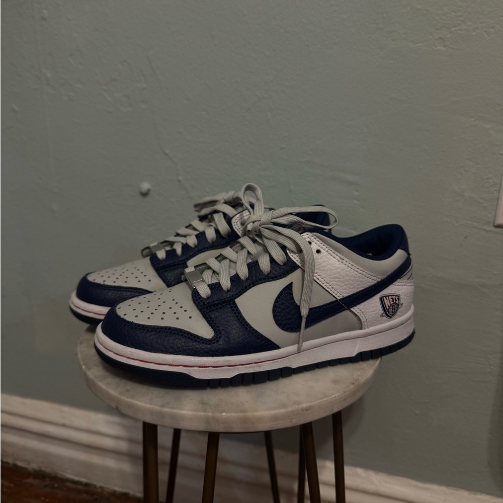 Nike Women's Sneakers - Navy and Gray